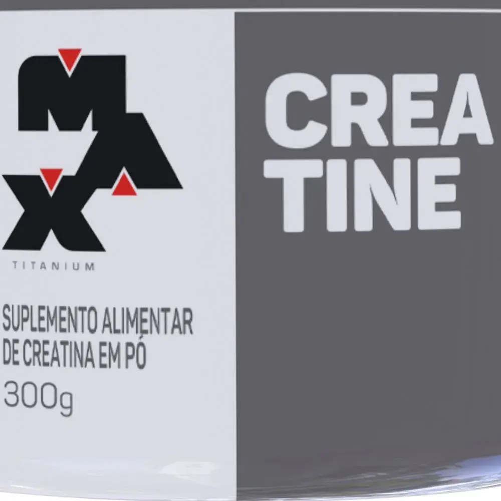 Creatina Monohidratada , peso 300 Gr - Max Titanium, Sabor Sem Sabor (cópia) - Imagem 3